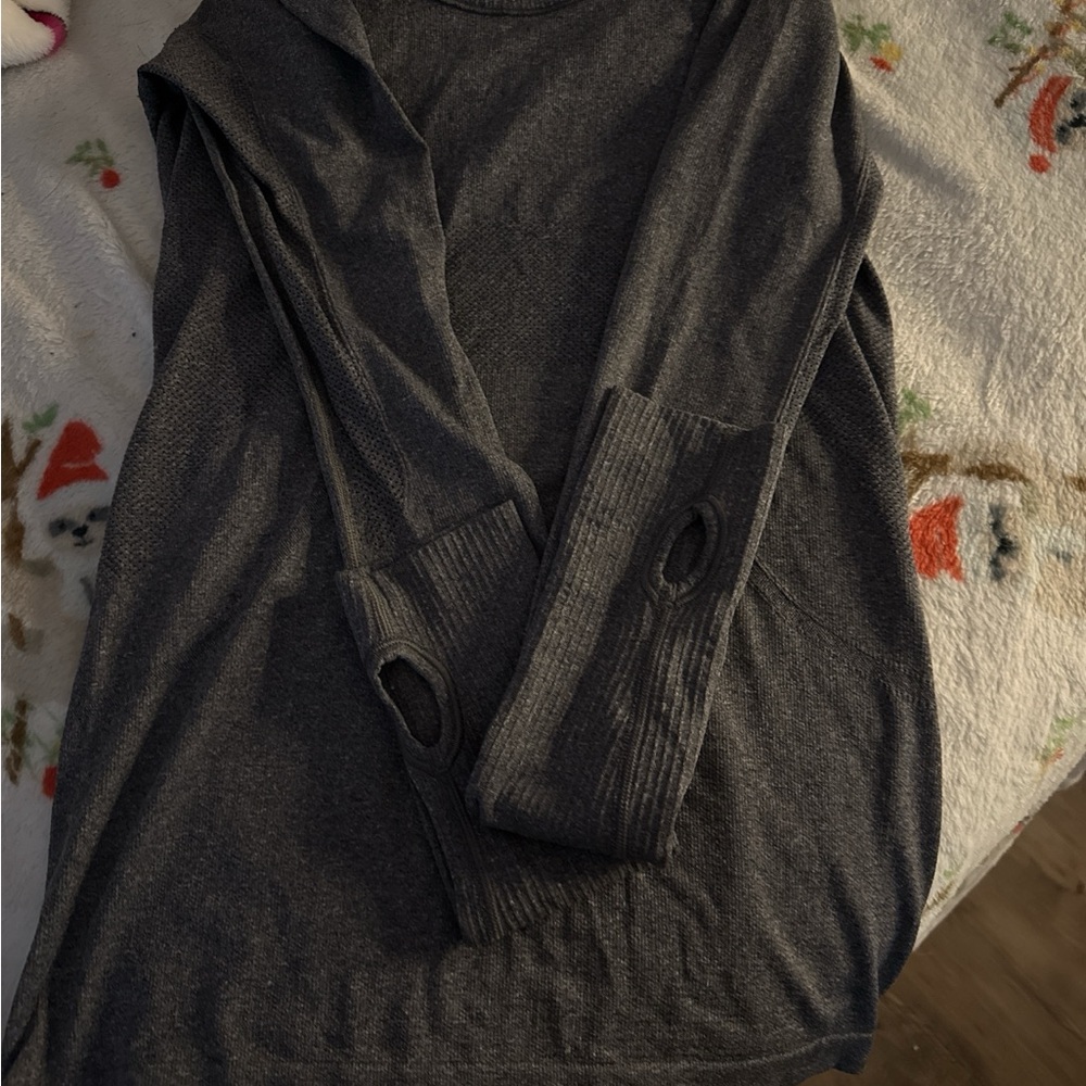 lululemon athletica Long Sleeve Top - Dark Gray
